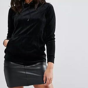 Brave Soul Velour Hoodie XS